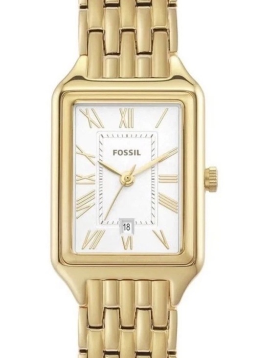 Fossil Accessories - Fossil Raquel Three-Hand Gold Plated Watch ES5220 Women’s